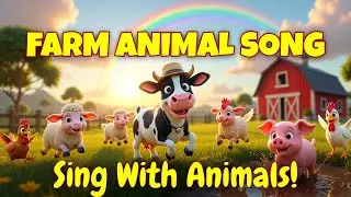 Fun Farm Day 🐮🕺 | Farm Animals Dance Party Song for Kids