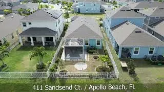 411 Sandsend Ct | Just Listed Home Tour | Apollo Beach, Florida #shorts