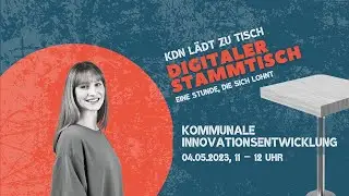 Digitaler Stammtisch | Kommunale Innovationsentwicklung, Stadt Bielefeld