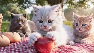 A Peaceful Day With Snowpea 🐾✨ | Cozy Cat Family Moments
