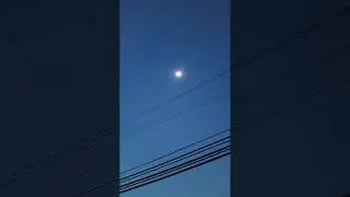 Total Solar Eclipse Darkening The Sky August 21, 2017