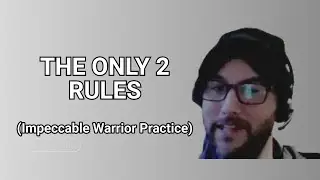 Warrior Principles: The Only 2 Rules That Guarantee Impeccable Practice (No Matter Your Schedule)
