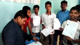 PMGDISHA certificate providing to Student