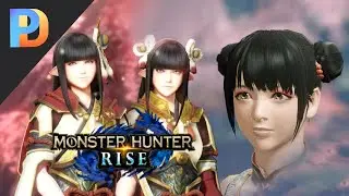 [MHRise] Cute Female Character Creation | Minoto and Hinoa style