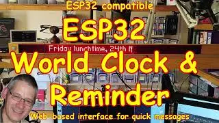 #264 ESP32 World🕑Часы и напоминания🎗️Проект (этап сборки)