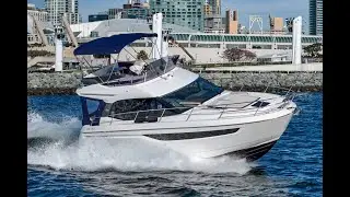 Bavaria Yachts R40 Flybridge Powerboat for sale in San Diego California By Ian Van Tuyl Yacht Broker