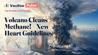 Вулканы очищают метан! 🌋 + Новые рекомендации для сердца | VoxStar Pulse — Топ-10 ежедневных ново...