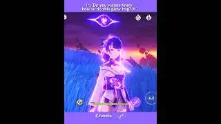 You can do with another instrument! || #genshinimpact #genshin #glow #bug #fyp #foryou #raiden