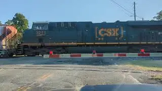 Monday Morning Blues. #csxtransportation #train #railfanning #trainspotting 