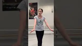 Vanessa Zahorian, Artistic Director Pennsylvania Ballet Academy, Pointe class