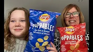 Testing salt & vinegar and barbecue flavoured Popable chips #fritolay  #barbecue  #saltandvinegar