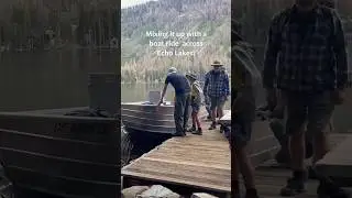 I Found a Boat in the Desolation Wilderness (and Took It) #shorts