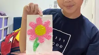 Making tissue art!!! :) slow it down to hear tea ☕️ 