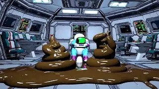 AMONG US POOP! / 2345 / IMPOSTOR POOPED EVERYWHERE! / THE FUNNIEST ANIMATIONS! / #game #memes #funny