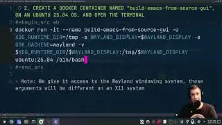 Complete Build: Emacs From Source, Reproducible Builds in Docker, WSL, and macOS
