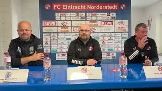 Pressekonferenz nach dem Spiel Eintracht Norderstedt - SV Meppen |  27.09.2025