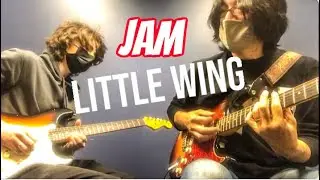 Little Wing Guitar Jam with my student at Berklee College Of Music