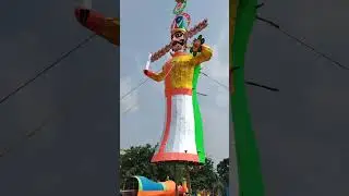 ravan at sector 34 chandigarh 2025 #punjab #mela #festival #dussehra #2025