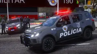 LIVE ON!🔥#GUAIANASES RP🔥4°BAEP EM PATRULHAMENTO!🔥🔥 i5 10400f RTX 2060 SUPER