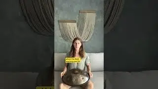 Another super cool trick on the Handpan #handpan #mindfulpresence #hangdrum