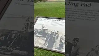 President Eisenhower's Helicopter Pad at Gettysburg 🚁 #ww2