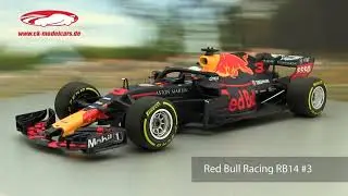 ck-modelcars-video: Daniel Ricciardo Red Bull Racing RB14 #3 Formel 1 2018 Minichamps