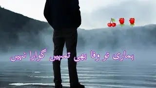 Humari To Wfa Bi Ni Gawra ||Depp line poetry ||Sad Urdu Status || Umerkhanpoetry