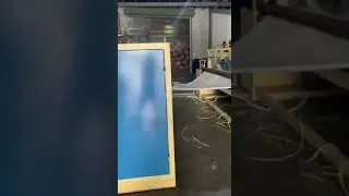 YWJM-2 stiff wadding plant supplied to Vietnam / thermo bonding wadding production line