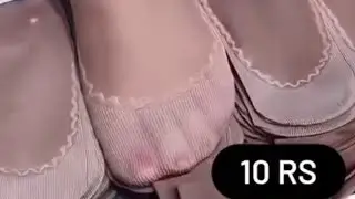 Transparent socks.