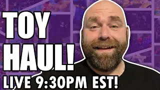 Toy Haul!!! Custom Diorama Piece!!! LIVE 9:30PM EST