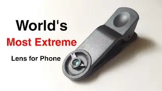 world's Most Extreme lens for Mobile . Prosumer Lens ( Extreme macro lens )
