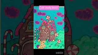 Cute Candy House 🍭🍬 #cutedrawing #aestheticart #cutecandyhouse #candyhouse #drawingtutorial #drawing