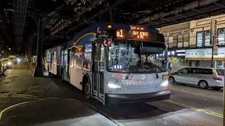 NYCT Bus: 2019 New Flyer XD60 #6143 SBS Wrapped on the B1 (11/24/25)