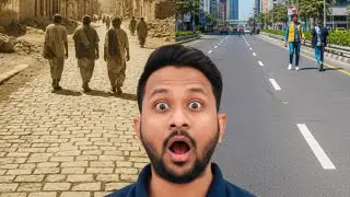 Road Tranformation in just 2 days 😳 #sarkhej #city #like 