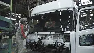 UD Trucks - Trim Line in UD Trucks Ageo Plant