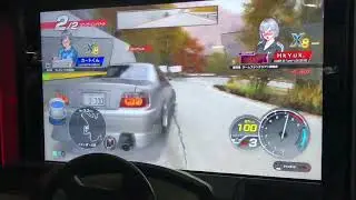 頭文字D THE ARCADE カートくん VS HkYuk.