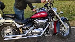 Suzuki VL 800 Cobra exhaust sound