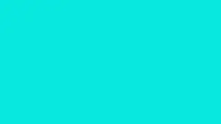 Bright Turquoise Screen | 1 HOUR of BRIGHT TURQUOISE | 60 Minutes of Bright Turquoise