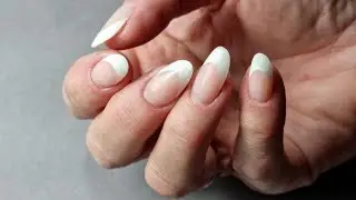 me myself and I french auf schablone - naildesign