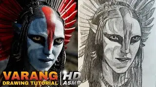 How to Draw Varang &ndash; Avatar: Fire and Ash | Easy Pencil Tutorial