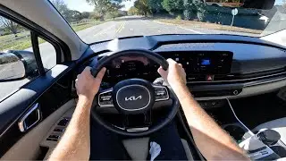 2025 Kia Carnival Hybrid SX Prestige: POV Drive, Impressions and ASMR