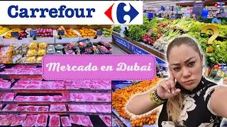 De compras en Carrefour _Dubai. Cuanto gastamos? Mercado del mes en Dubai. Mall of the Emirates