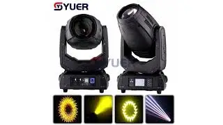 YUER&trade;️ 280W 10R Beam Spot Wash 3IN1 Moving Head Light