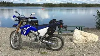 WR250r and Tanana lakes kayaking fairbanks Alaska