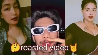 🤣roast video🤙tharu tik tokas video😂😂#sanjip roast🖕🖕
