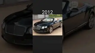 Evolution of Bentley Continental GT (2003-2026) #automobile #evolution #carlover #shorts