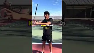 Do this to stop missing. #tennis
