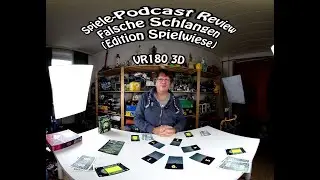Review Falsche Schlangen (Edition Spielwiese) - Spiele-Podcast in VR180 3D