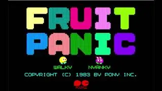 Fruit Panic/フルーツパニック (Nec Pc-8801, 1983, Pony Canyon/Makoto Ichinoseki)