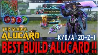 Best Build Alucard 2019 | Top Global | 100% win at any game play | Mobile Legend